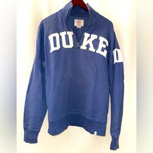 Vintage 47 Brand Duke Blue Quarter Zip Sweatshirt